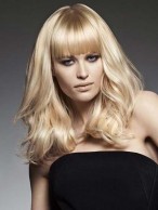 Blonde Capless Remy Human Hair Wig-WWA432