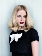 Blonde Lace Front Remy Human Hair Wig-WWA445