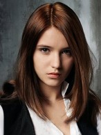 Brown Lace Front Remy Human Hair Wig-WWA541