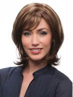 Brown Capless Remy Human Hair Wig-WWA545