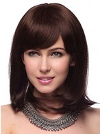 Auburn Capless Remy Human Hair Wig-WWA547