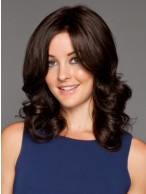 Brown Lace Front Remy Human Hair Wig-WWA555