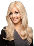 Blonde Lace Front Remy Human Hair Wig-WWA559