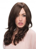 Brown Lace Front Remy Human Hair Wig-WWA568