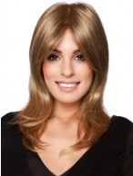Middle Part Human Hair Lace Front Wig