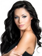 2014 New Arrivals Wavy Human Hair Wig