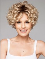 Blonde Lace Front Remy Human Hair Wig-WWA588