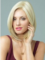 Blonde Lace Front Remy Human Hair Wig-WWA589