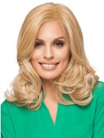 Blonde Lace Front Remy Human Hair Wig-WWA590