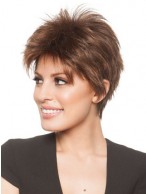 Auburn Capless Remy Human Hair Wig-WWA595