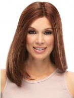 Mid-Length Straight Hair Lace Front Wig