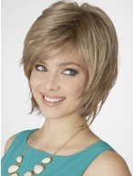 Blonde Lace Front Remy Human Hair Wig-WWA637