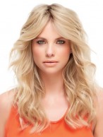 Blonde Lace Front Remy Human Hair Wig-WWA647