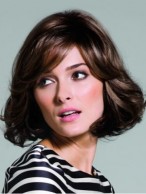 Brown Lace Front Remy Human Hair Wig-WWA655