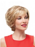 Blonde Lace Front Remy Human Hair Wig-WWA657