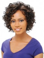 Short Wavy Lace Front Synthetic Wig