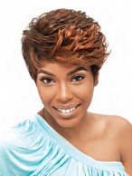 Short Cut Wavy Synthetic Hair Wig