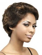 Short Wavy Synthetic Wig
