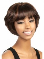 Chin Length Full Luscious Layers Synthetic Wig