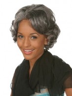 Short Curly Capless Synthetic Fashion Wig