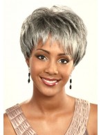 Short Straight Synthetic Capless Wig