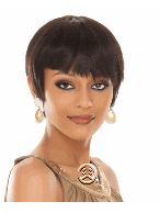 Short Straight Capless Synthetic Wig
