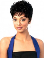 Synthetic Short Capless Wig