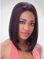 Sleek Straight African American Lace Front Wig