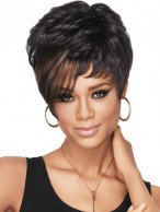 Short Dramatic Synthetic Wig