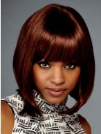 Blunt Cut Lace Front Synthetic Wig