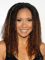 Wholesale Medium Wavy Brown African American Lace Wigs for Women