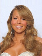 Up-to-date Long Curly Blonde African American Wigs