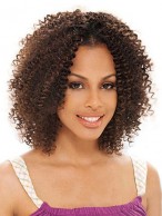 Custom Short Curly No Bang African American Lace Wigs for Women