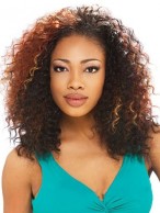 New Medium Curly African American Lace Wigs  for Women 12 Inch