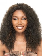Trendy Medium Curly African American Lace Wigs for Women 16 Inch