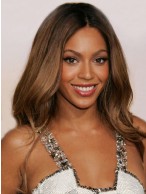 Cheap African American Wigs Long Curly Brown African American Lace Wigs