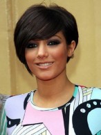 Glamorous Short Straight Black African American Lace Wigs