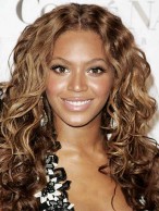 Pretty Long Curly Brown African American Lace Wigs