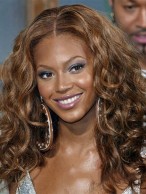 Cheap Long Curly Brown African American Lace Wigs