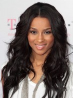 Stylish Long Wavy Black African American Lace Wigs