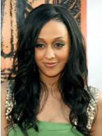 Glamorous Long Curly Black African American Lace Front Wigs for Women