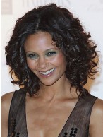 Cheap Asian Wavy African American Lace Front Wigs for Women