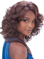 Quality Wigs Short Curly No Bang African American Lace Wigs for Women 10 Inch