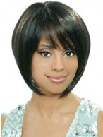 Afro American Wigs Short Straight Black African American Wigs