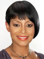 Glamorous Short Straight Black African American Wigs
