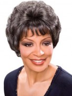 Soft Short Wavy African American Wigs for Women