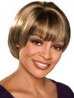 Lovely Short Straight African American Wigs