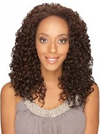 Glamorous Curly No Bang African American Lace Wigs for Women