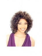 Beautiful Short Curly No Bang African American Lace Wigs for Women 10 Inch 