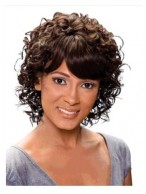 Newest Short Curly African American Lace Wigs for Women 10 Inch